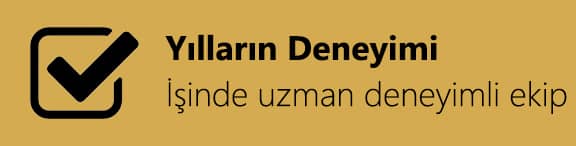 yılların deneyimi ve tecrübesi